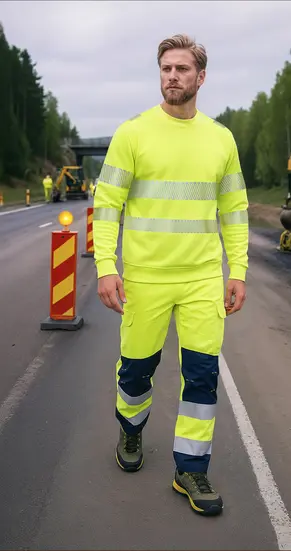 Route travaux