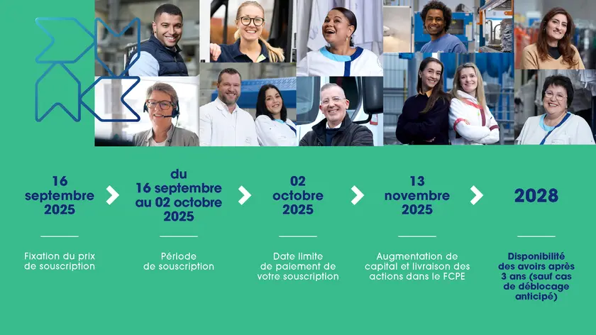 EFA Calendrier