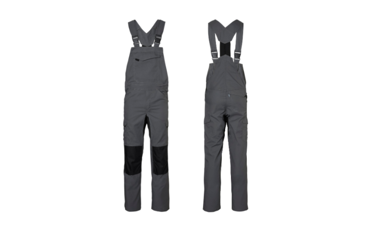 Moovento+ Latzhose Grau