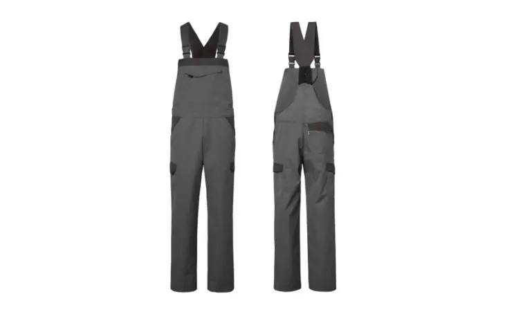 Moovento Latzhose Grau