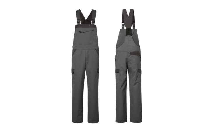 Moovento Latzhose Grau