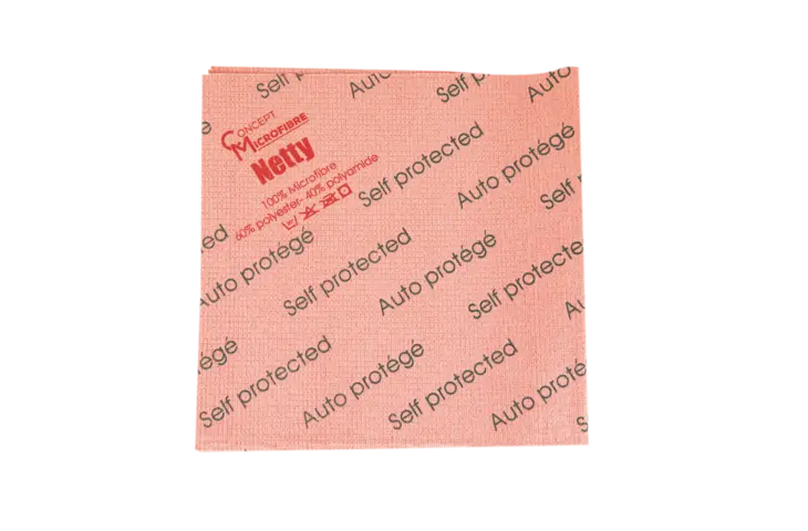 Microfibre rouge