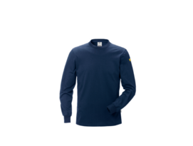 Langarm Shirt Blau