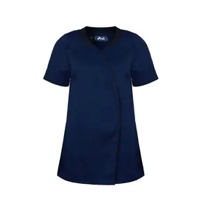 Regencia asymmetic tunic navy 