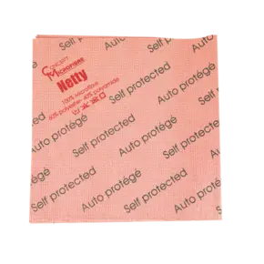 Microfibre rouge